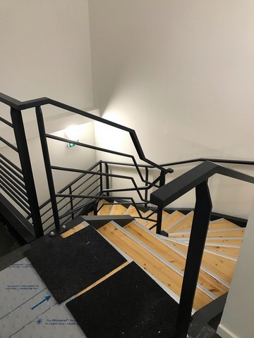 Pose Escalier